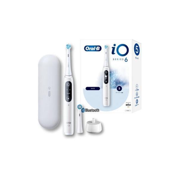 BRAUN（ブラウン） オーラルB iO6 充電式 電動歯ブラシ ホワイト
