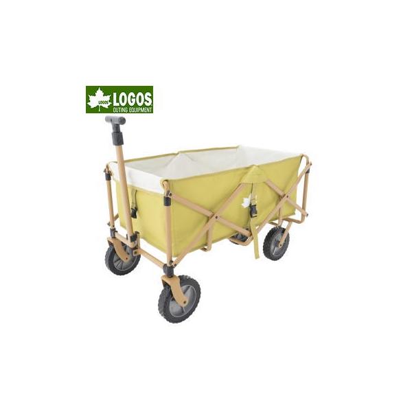 LOGOS life 丸洗いキャリーカート　ロゴス　イエロー　【糸島市内 送料無料】75088-2-005 LOGOS life 丸洗いキャリーカート ロゴス イエロー 【糸島市内 送料