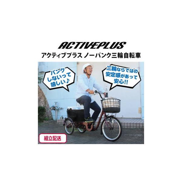 ミムゴ 組立配送 自転車 ACTIVE PLUS MG-TRE20APNL 【MGC】