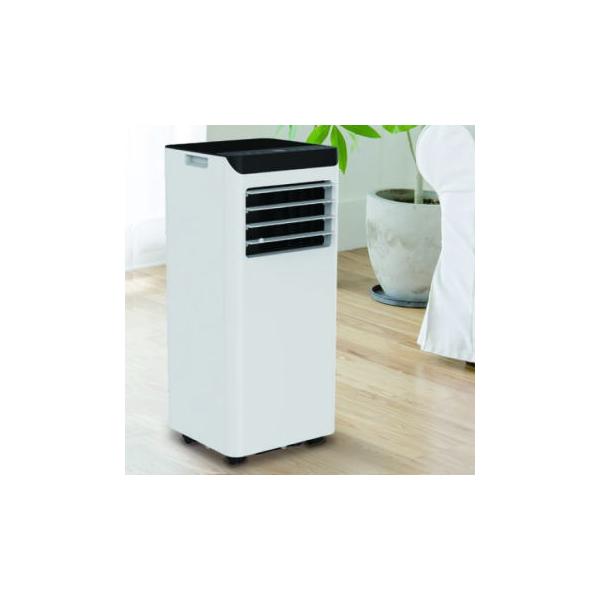 エスケイジャパン 移動式エアコン SKJ-KY22A（W） スポットクーラー 工事不要 冷房専用 2.2kW リモコン 窓パネル付属 ホワイト