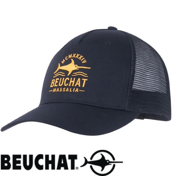 BEUCHAT ブッシャ ブッシャー メッシュキャップ 142226 ベースボールキャップ ダイビング マリンハット 帽子 ハット CAP