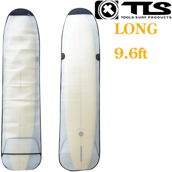 TLS AIR BUBBLE CASE LONG 9.6ft インナーケースロングボード用 : 〜9'6（約2690×650ｍｍ）・ベンチレーションシステム仕様（通気孔口を設置）・2層のエアーパッキン構造によりサーフボードを守る・「硬め・厚...