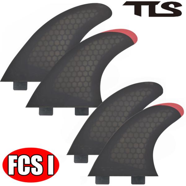 TLS STANDARD FIN QUAD-MEDIUM TWO-TABクアッドフィンセット ミディアム【TLS FIN QUAD FINS SET TWO TAB】■ セット内容FRONT FIN × 2枚 ＋ BACK FIN × 2枚...