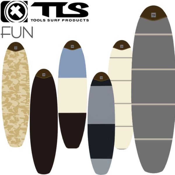 【 TLS KNIT CASE SERIES（BASIC）】・TLS オリジナルニットケース・ノーズから差し込むベーシックタイプ・ノースコーンに2mmPEパッド搭載・伸縮性が高くサーフボードを収納しやすい・吸水性、速乾性に優れた軽量素材・ド...