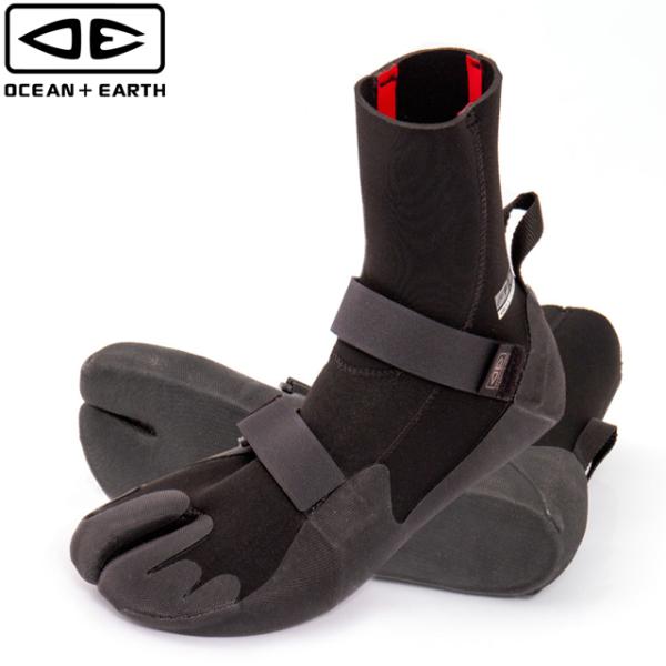 O&amp;E BOOTIES BELLS NEO 3mm FREEFLEX【O&amp;E BELLS NEO BOOTIE 3mm（ベルズ ネオ ブーティー）】・3mmネオプレンのウィンターサーフブーツ・足首と足の甲を固定するダブルバン...