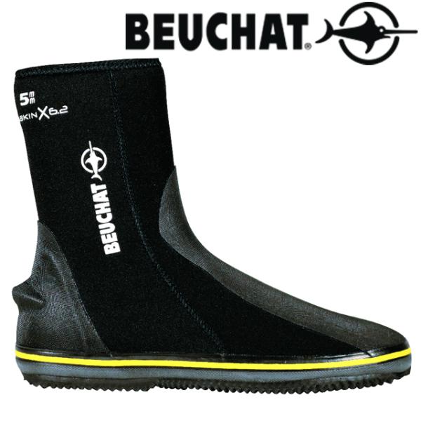 Beuchat SIROCCO SPORT ブーツ 21713 5ｍｍ 5ミリ ダイビング ブーツ ファスナー付き ダイビングブーツ ブッシャー マリンブーツ チャック付き