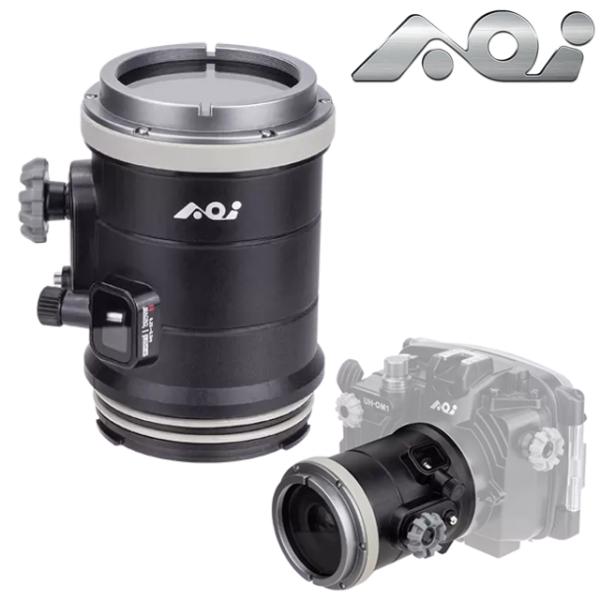 AOI エーオーアイ FLP-09 PENマウントフラットポート #21558  90mm F3.5 Macro IS PRO 水中カメラ レンズポート UH-EM10I ダイビング マクロポート