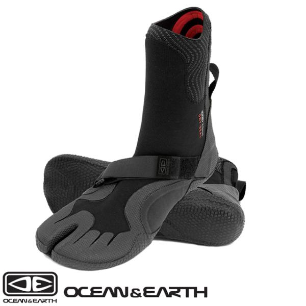 OCEAN＆EARTH オーシャンアンドアース サーフブーツ DRY SEAL BOOTIE 3mm リーフブーツ サーフィン ブーツ 冬用 ドライシール ウィンターブーツ