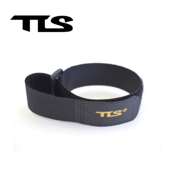 【TLS FASTEN STRAP WIDE ANKLE】・ウェットスーツとサーフブーツの上に装着するストラップ・ワイドになって、防水（止水）性能が大幅にUP!・足首用 1本入り・環境に優しいエコパッケージ・自転車の裾止め用途（裾バンド）に...