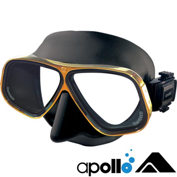 apollo アポロ 日本潜水機 バイオメタルマスク pro プレミアムゴールド マスク ダイビング シリコンマスク シリコン製 スキューバダイビング スクーバダイビング