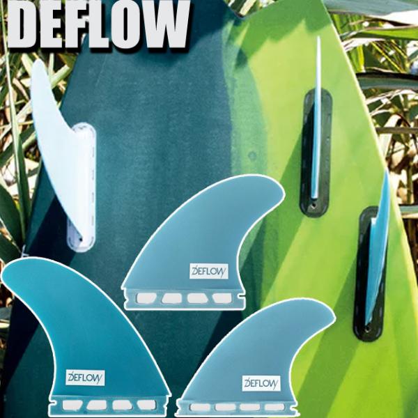 DEFLOW サーフボードフィン DEFLOW ASYMMETRICAL GOOFY FOOT ASYM ボードフィン デフロー