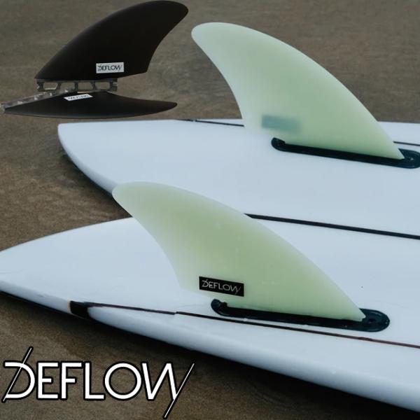 DEFLOW デフロウ TWIN KEEL ツインキール サーフボード フィン FUTURE
