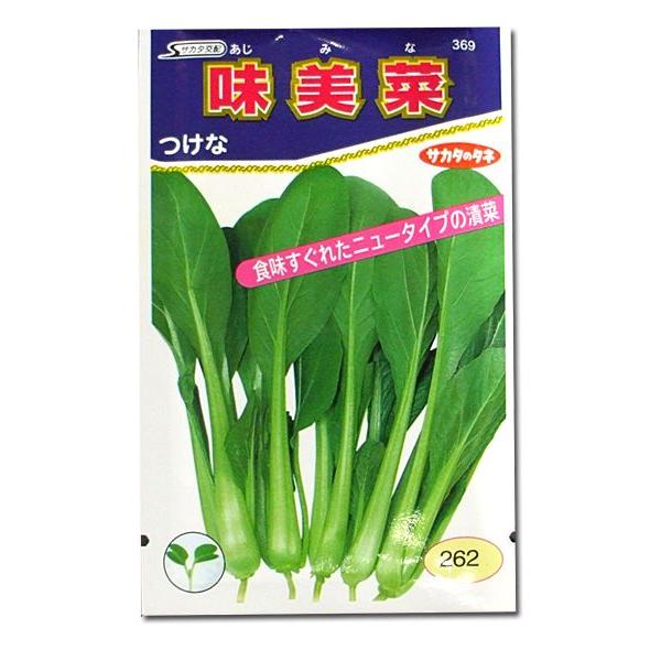 野菜の種/種子 味美菜・つけな 10ml（メール便発送）サカタのタネ 種苗