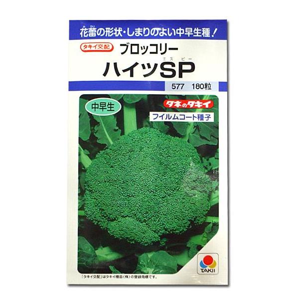 野菜の種/種子 ハイツSP・ブロッコリー 160粒（メール便発送）タキイ種苗 :vg00381:ベジタブルガーデン ハラダ - 通販 -  Yahoo!ショッピング