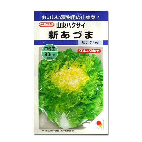 野菜の種/種子 新あづま・山東ハクサイ 2.2ml（メール便発送）タキイ種苗