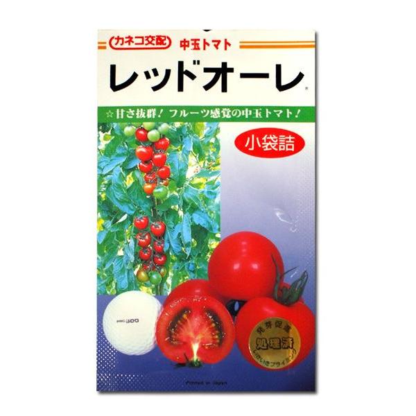 野菜の種/種子　レッドオーレ・トマト 12粒　（メール便発送）
