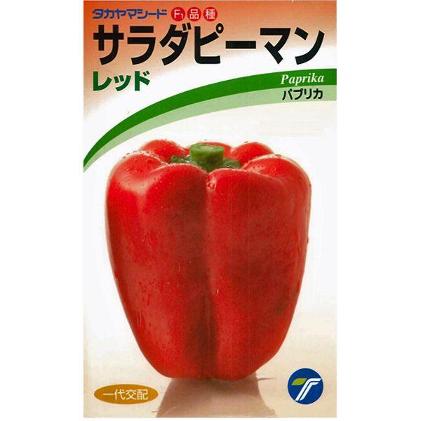 野菜の種/種子　サラダピーマン　レッド　パプリカ　10粒　（メール便発送）タカヤマシード