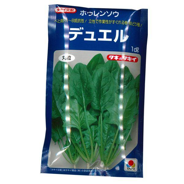 クイジナート（Cuisinart） 野菜の種/種子 デュエル・ほうれんそう