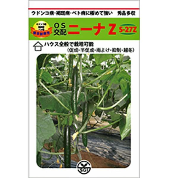 野菜の種/種子 ニーナZ S-27Z 350粒 キュウリ きゅうり 野菜の種/種子 ニーナZ S-27Z 350粒 キュウリ きゅうり