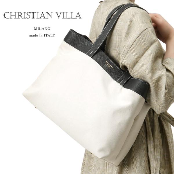 CHRISTIAN VILLA クリスチャンヴィラ バッグ トートバッグ 肩 CHRISTIAN VILLA クリスチャンヴィラ バッグ トートバッグ 肩
