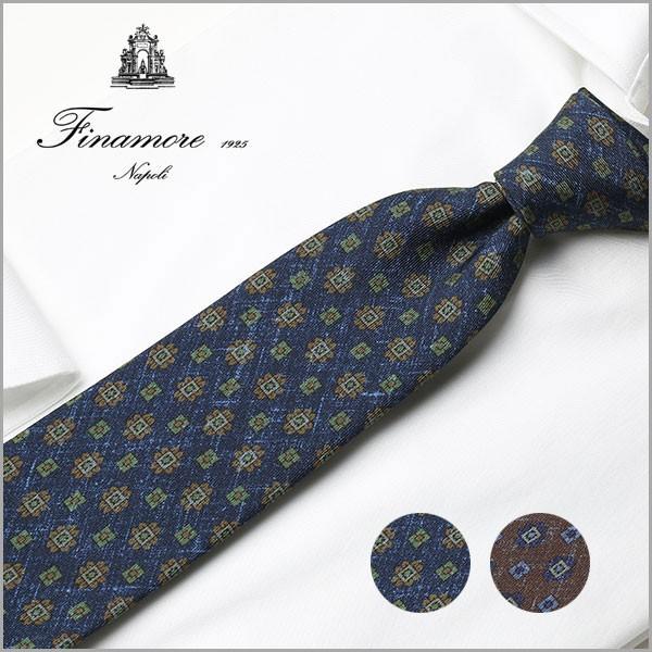 フィナモレ ネクタイ シルク ヴィンテージ柄 メンズ 90周年 Finamore シャツ Finamore Am Viajero 通販 Yahoo ショッピング