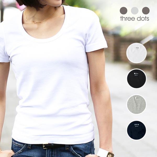 スリードッツ Tシャツ レディース 半袖 スクープネック Threedots Nop Viajero 通販 Yahoo ショッピング