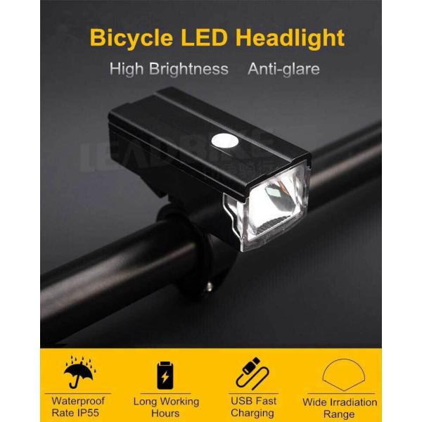 自転車 ライト USB充電 LD60 LED クロスバイク ロードバイク