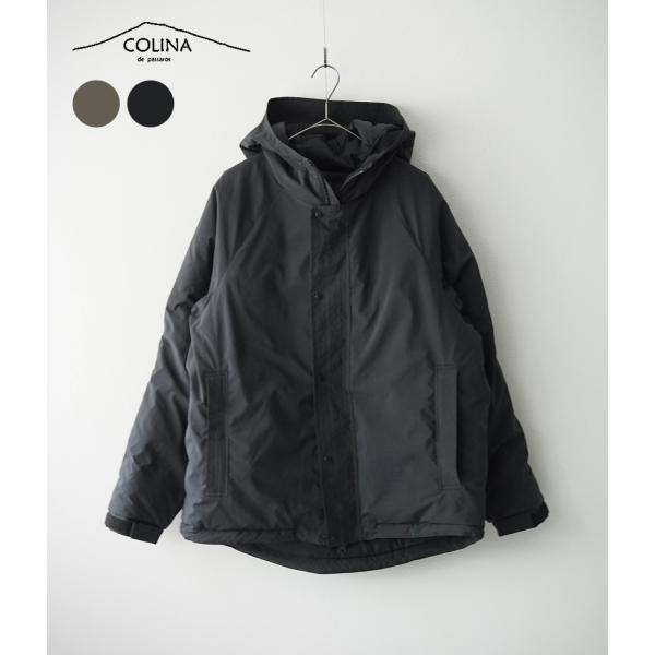 【新品未使用】COLINA コリーナ Workers Jacket ブラック 取り寄せ】【COLINA｜コリーナ】Lite_Density Milicloth + Climashield