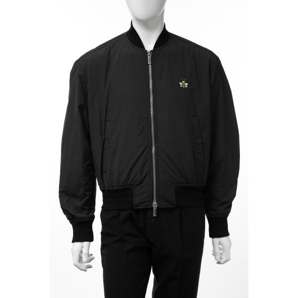 クリスチャンディオール Christian Dior ブルゾン MA-1 ジャケット Dior AND KAWS メンズ 923C441A4560  ブラック