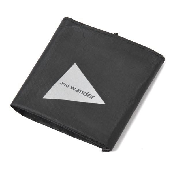 アンドワンダー ハイブリッドキューベンファイバーウォレット