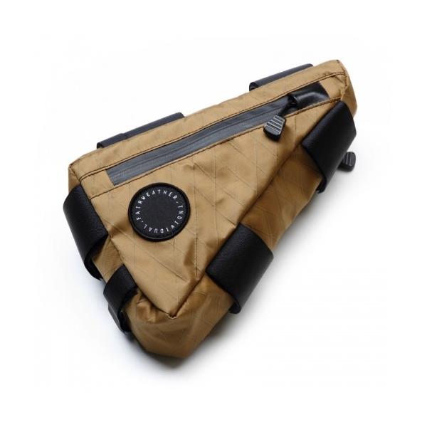 フェアウェザー　seat bag（x-pac）カラー:coyote FAIRWEATHER* seat bag (x-pac coyote) - BLUE LUG GLOBAL