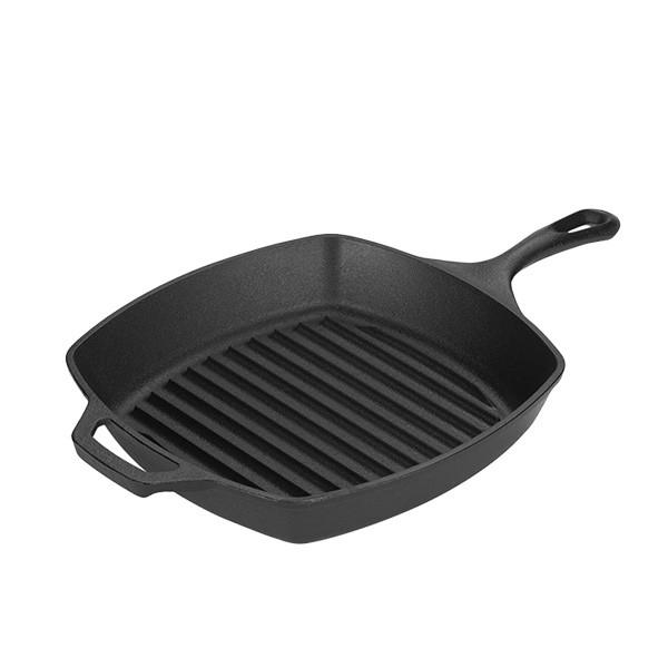 LODGE グリルパン 61/2インチ　4個セット 6.5 Inch Cast Iron Grill Pan（グリルパン 6 1/2インチ