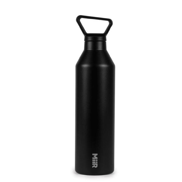 ~A[ MiiR Narrow Mouth Bottle 23oz (680ml) Black