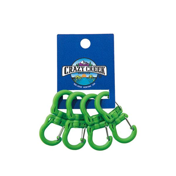 �N���C�W�[�N���[�N Crazy Creek W �J���r�i S 4pcs �O���[��