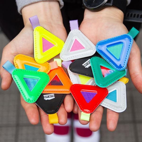 Ή u[O BLUE LUG triangle reflector MINI assort