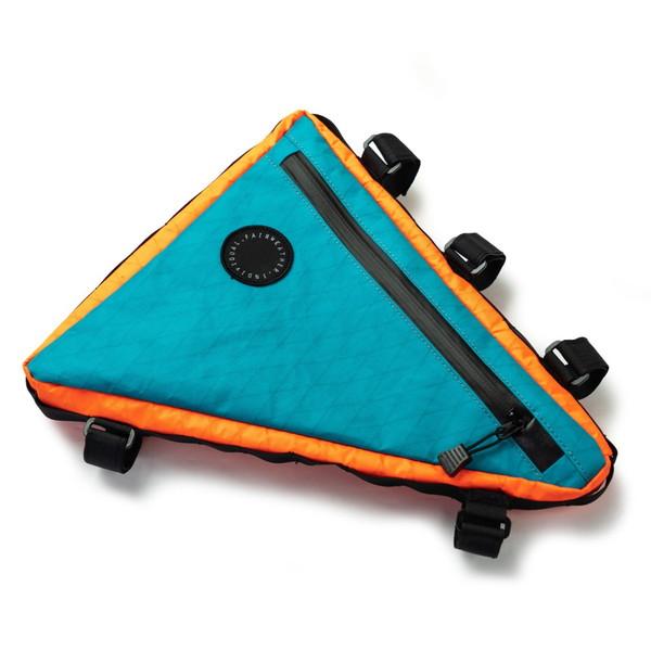 FAIRWEATHER frame bag ADV x-pac Mサイズ FAIRWEATHER】 FRAME BAG ADV M size (X-PAC/GRAY) | Humhumhug