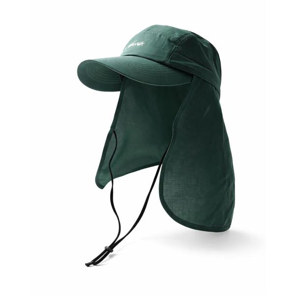 あすつく対応 20%OFFセール ナンガ NANGA Dotair KIDS SHADE CAP GRN（D.GRN） N2614-3A074A ドットエア キッズ シェードキャップ 帽子 SALE