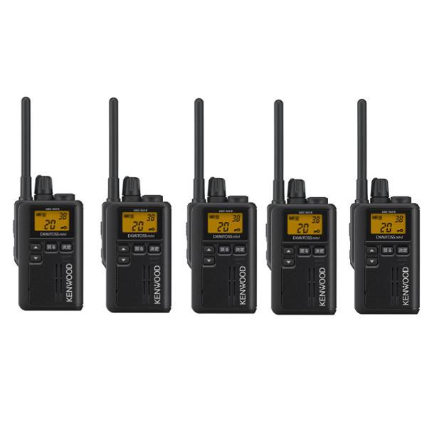JVCケンウッド インカム 5台セット ケンウッド UBZ-M31EB（ブラック  