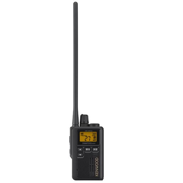 インカム ケンウッド UBZ-M51LE 交互20ch・中継器27ch 対応 ロングアンテナ 特定小電力トランシーバー ブラック 無線機　KENWOOD