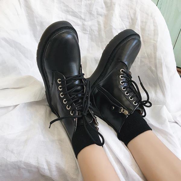 ブーツ ショートブーツ 厚底 ミリタリーブーツ レースアップ 編み上げ レディース ワークブーツ フェイクレザー 靴 セール Buyee Buyee 提供一站式最全面最專業現地yahoo Japan拍賣代bid代拍代購服務 Bot Online