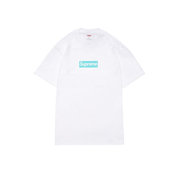 Supreme Tiffany & Co. Box Logo Tee White シュプリーム ティファニー ボックス ロゴ Tシャツ ホワイト  正規品 全国送料無料