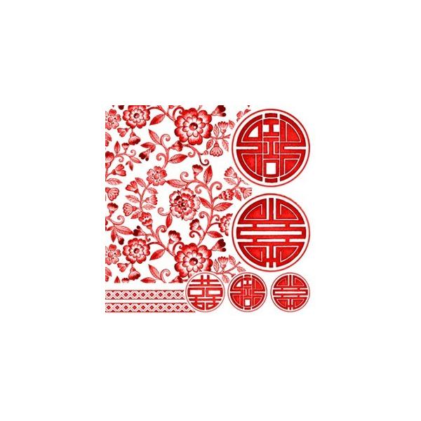 『商品情報』カラー：レッド規格：A3印刷範囲：縦26cm×横40cm推奨焼成温度：800度円形の大きさ：(大)直径約6.7cm、(小)直径約3.3cmお花の大きさ：1.7cm〜3.5cmポーセラーツ 教室、絵付け教室などに通われている方に大...