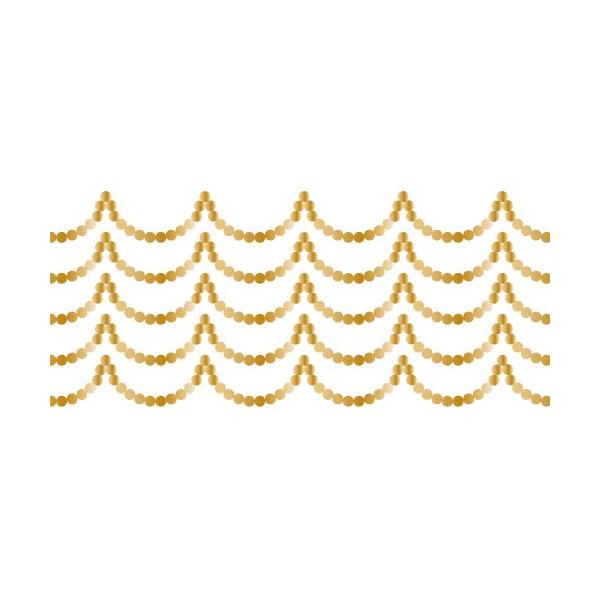 【商品情報】カラー：メタリックゴールド印刷範囲：縦7.3cm×横39.3cm推奨焼成温度：800度電子レンジ：可【注意事項】サイズにご注意ください。ポーセラーツ 教室、絵付け教室などに通われている方に大人気です！