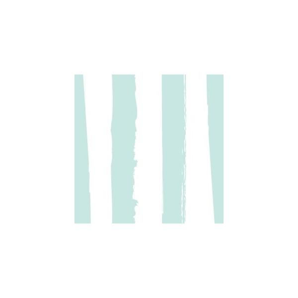 『商品情報』カラー：シャーベットグリーン規格：A3印刷範囲：縦26cm×横40cm推奨焼成温度：800度『商品紹介』手描きの筆ならではの、ゆるやかな線や不ぞろいな線であえて抜け感が楽しめる「HANDWRITING STRIPE」。こちらは涼...