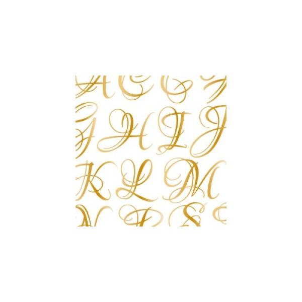 『商品情報』カラー：メタリックゴールド印刷範囲：縦20cm×横26cm推奨焼成温度：800度電子レンジ使用可。参考：全て大文字 (縦3〜5cm×横3〜4cm)1個…F・G・L2個…C・I・J・N・R・S・T3個…A・E・H・K・M・Y『商品...