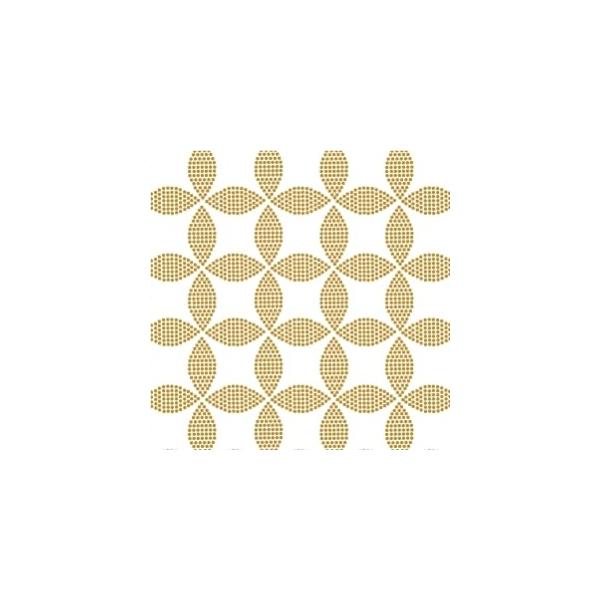 『商品情報』規格：A4印刷範囲：縦18cm×横26cm推奨焼成温度：800度電子レンジ：可『商品紹介』古くから縁起が良いとされる吉祥文様である七宝模様を、モダンな和柄のポーセリンアート用転写紙にしてみました。サイズは「S」と「L」、カラーは...