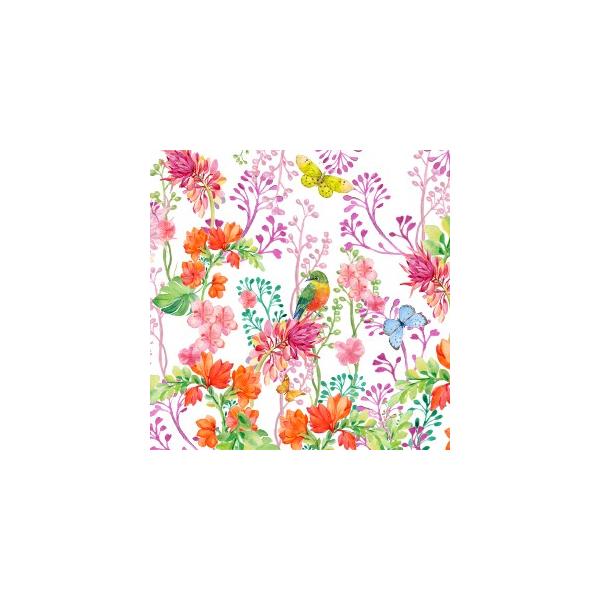 ポーセラーツ 転写紙 花柄 バタフライ NANI FLOWER (ナニフラワー)