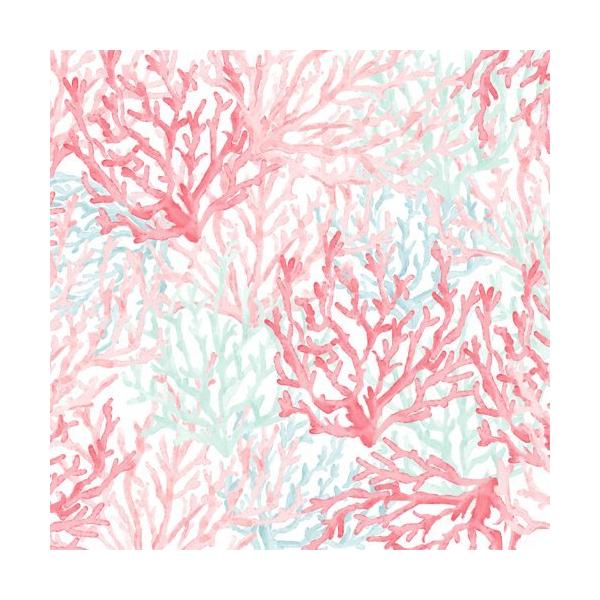 ポーセラーツ 転写紙 珊瑚 サンゴ 海 南国 CORAL LEAF(コーラルリーフ)