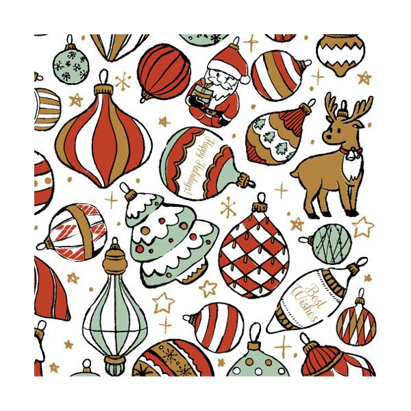 『商品情報』規格：A4印刷範囲：縦26cm×横18cm推奨焼成温度：800度【ABOUT PRODUCT】クリスマスシーズンにピッタリのサンタクロース・トナカイ・ツリー・オーナメント・メッセージが描かれた可愛らしいタッチの転写紙。クリスマス...