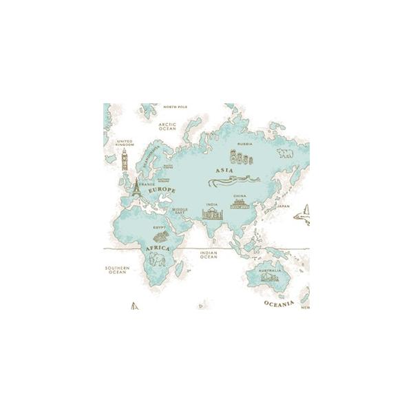 ポーセラーツ 転写紙 模様 WORLD MAP(ワールドマップ・ティファニー) /【Buyee】 ポーセラーツ 転写紙 模様 WORLD MAP(ワールドマップ・ティファニー) /【Buyee】